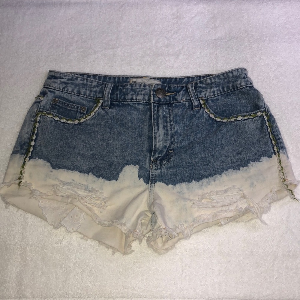 Free people distressed shorts